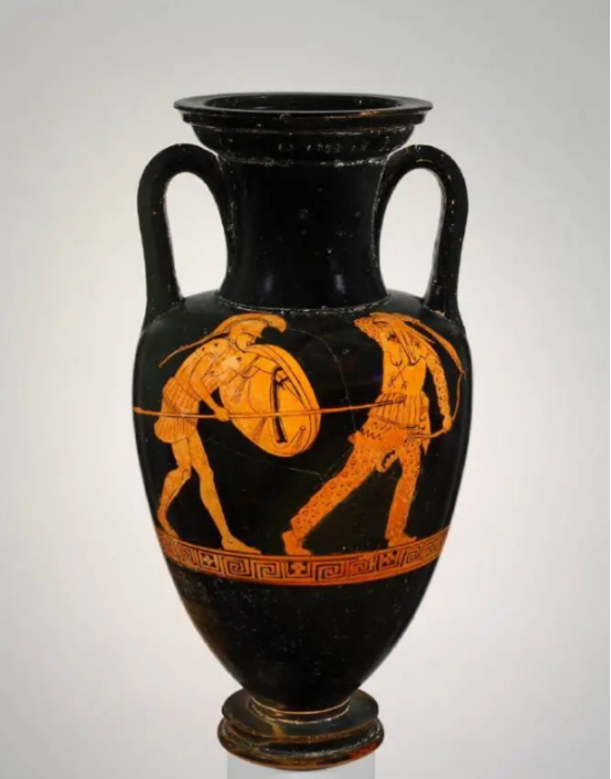古希腊绘画艺术：白底彩绘的手工业之美