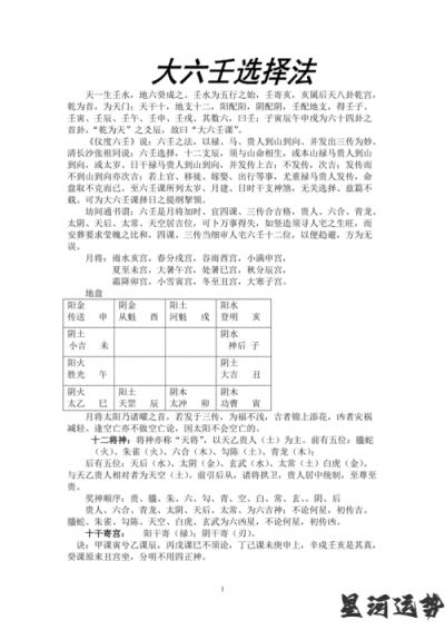 《大六壬三传断吉凶法六壬推算方法详解》