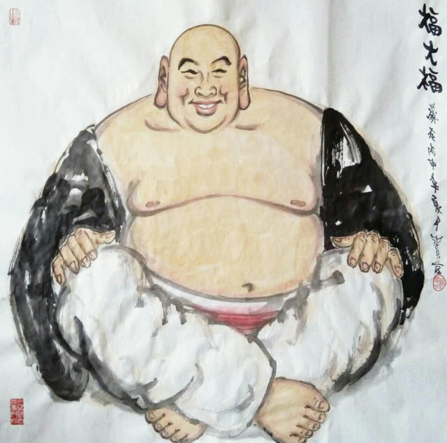 佟宝全的水墨人物画：魂牵梦