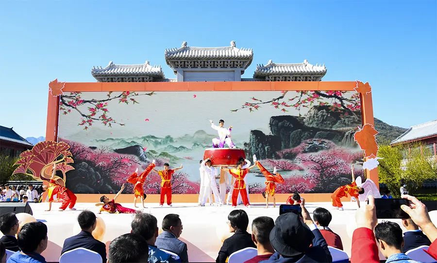 河南省首届传统武术文化展演活动在嵩山少林景区举行